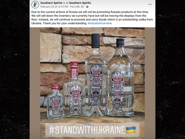 People Are Boycotting Vodka, but Many of the Brands Aren't Russian