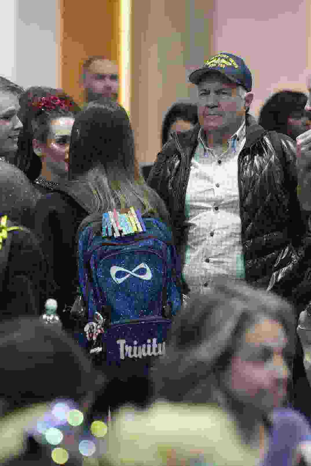 Bill Belichick Jordon Hudson Cheerleading 2