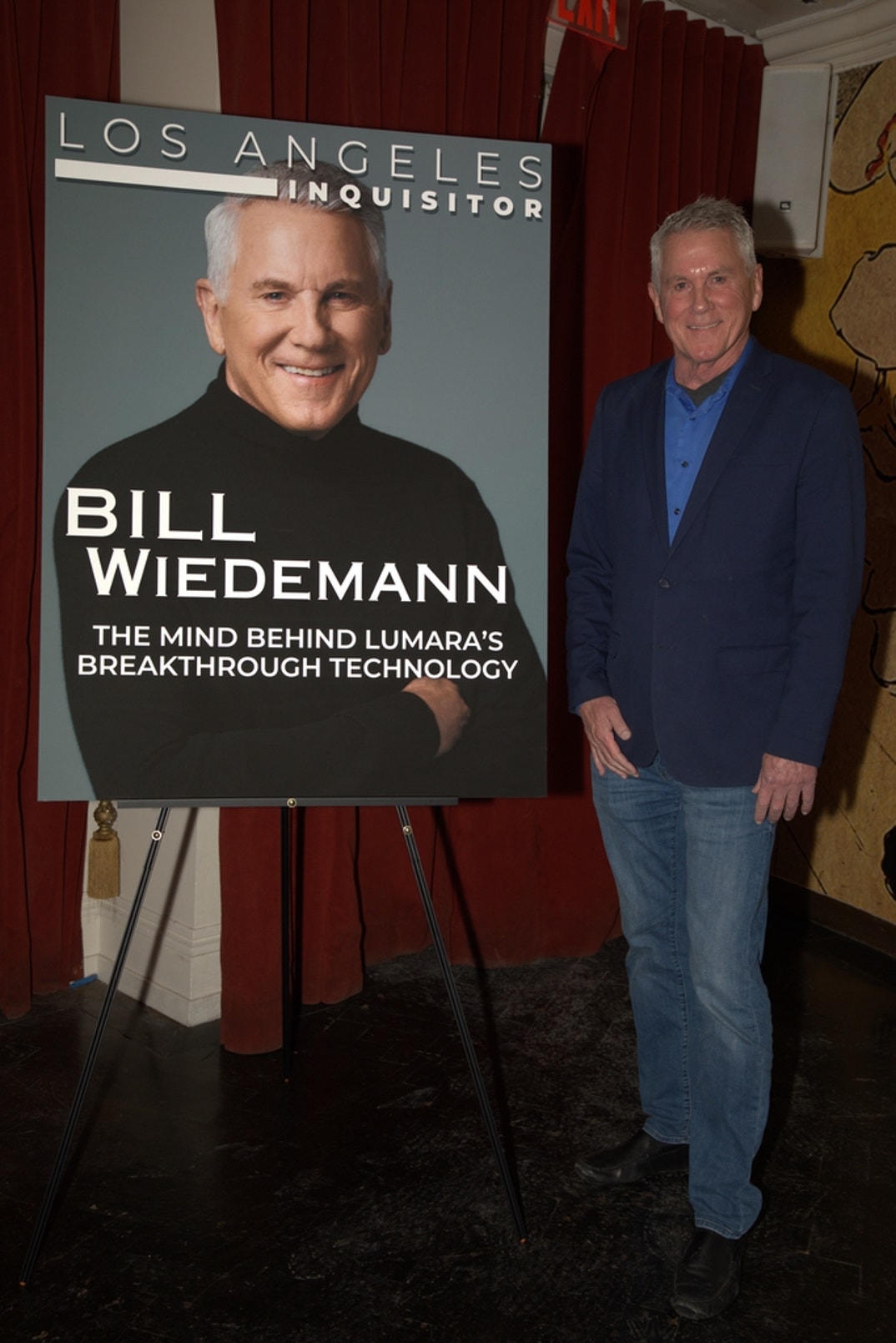 Lumara founder Bill Weidemann attends the Gurus Media GURUtine’s Luncheon during NYFW at Maison Close in New York City.