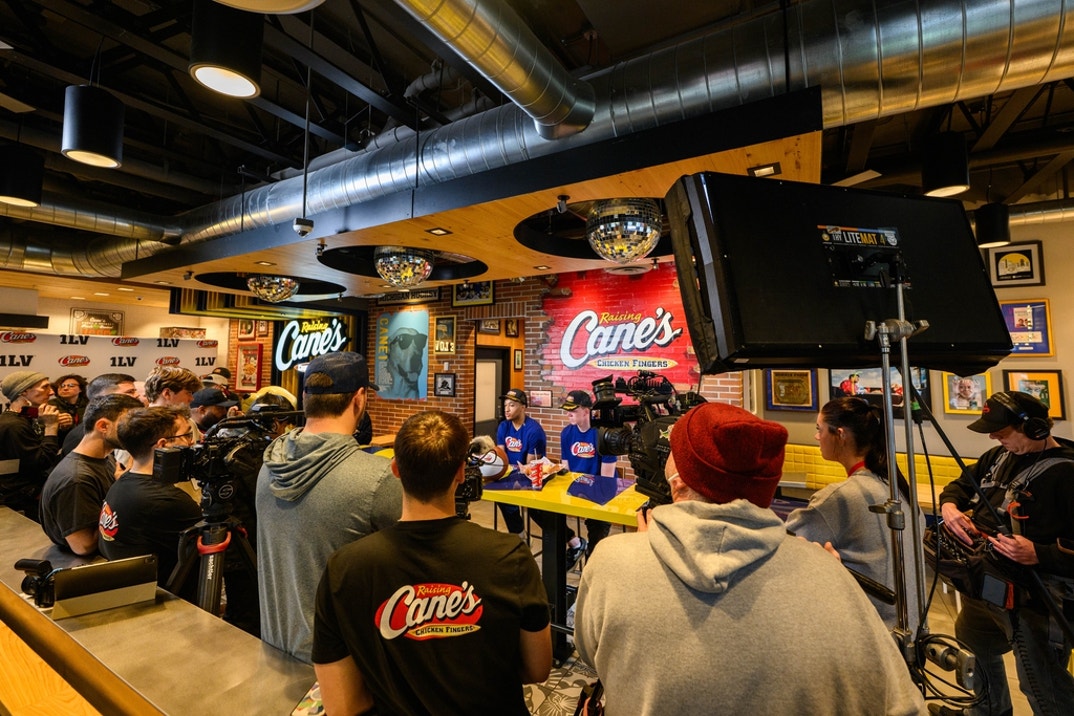 Charlie May and Nimari Burnett at Raising Cane’s in Ann Arbor, Michigan 14
