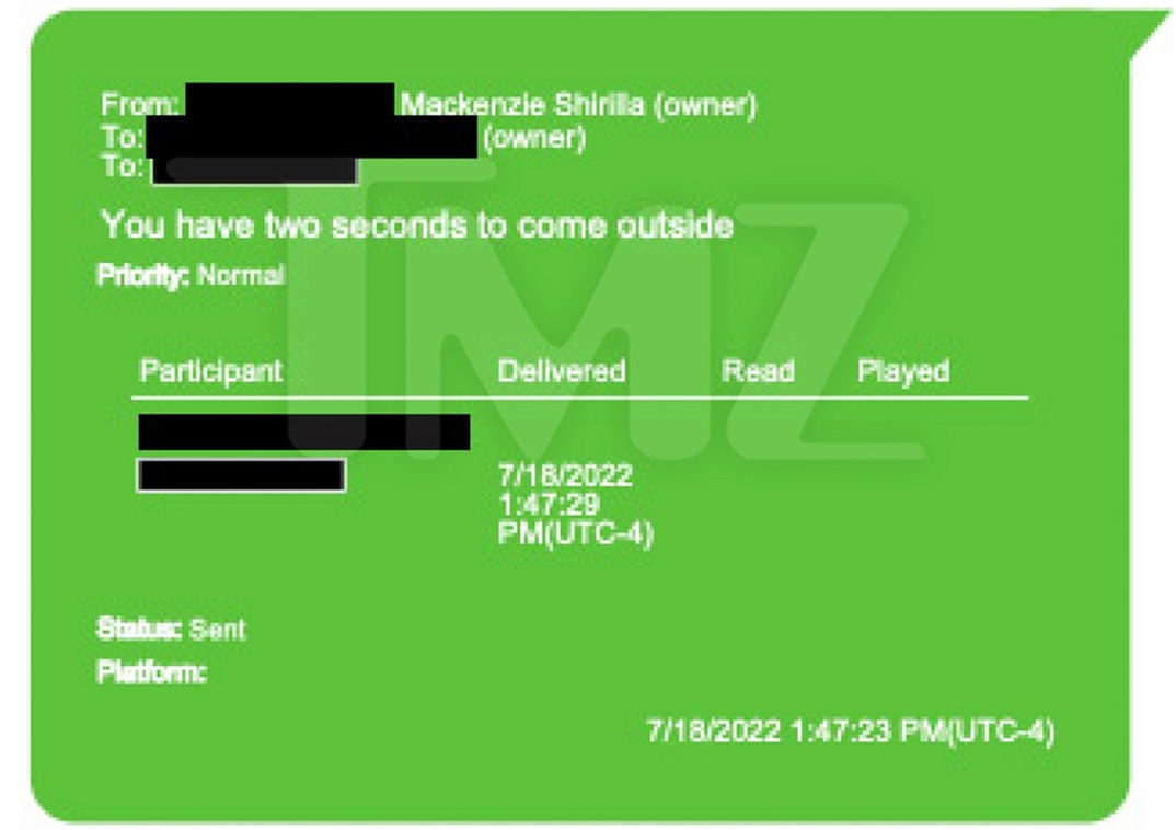 Inidivual Mazkenie Shirilla Accusing Dominic Russo 12