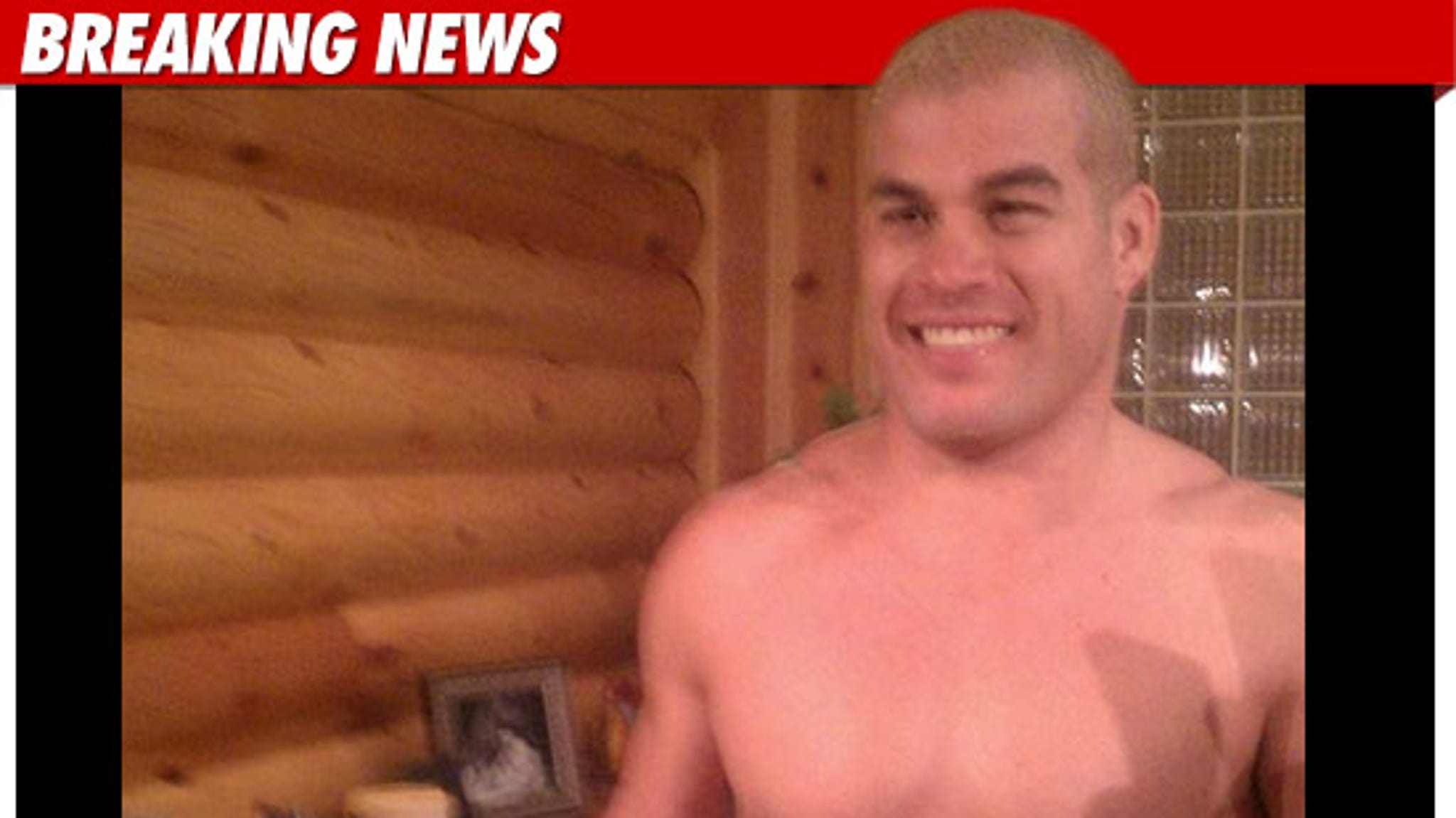 Someone posted a full-frontal naked photo of MMA fighter Tito Ortiz through...