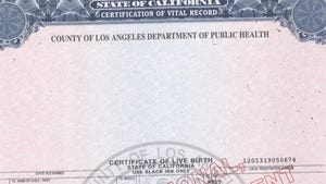 Kim Kardashian's Baby North West -- Holy Crap, I Don't Have a Middle Name! (BIRTH CERTIFICATE)