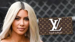 Kim Kardashian's NOT Dropping Baby Name Hints with Louis Vuitton Posts