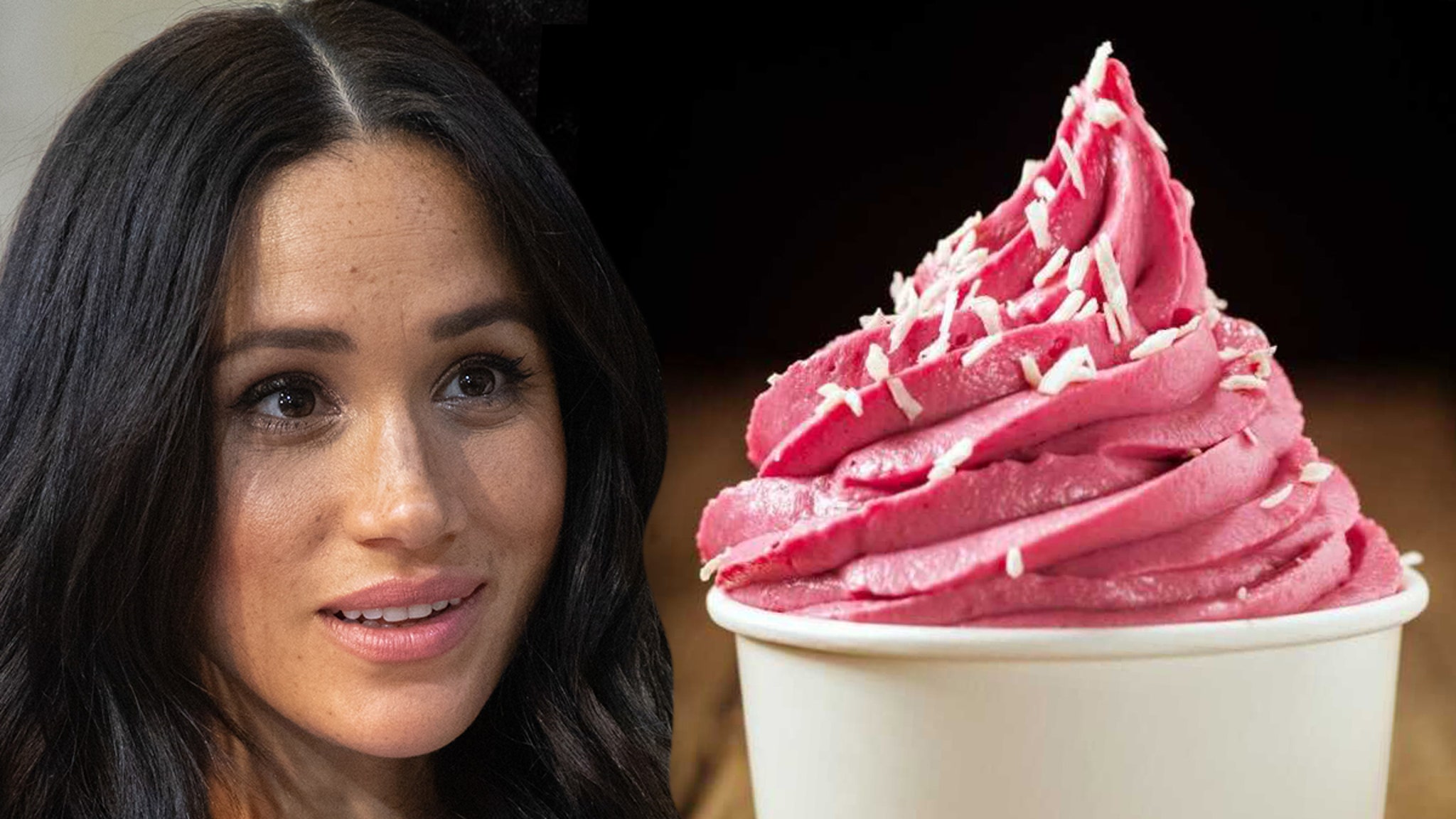 Meghan Markle’s Old Froyo Store Sees Biz Boom, Takes Own Taste With Harry