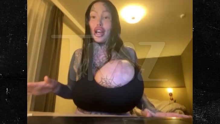 Uni-Boob IG Model Says She's Not Mentally Ill, Surgery Is Her 'Extreme Sport'