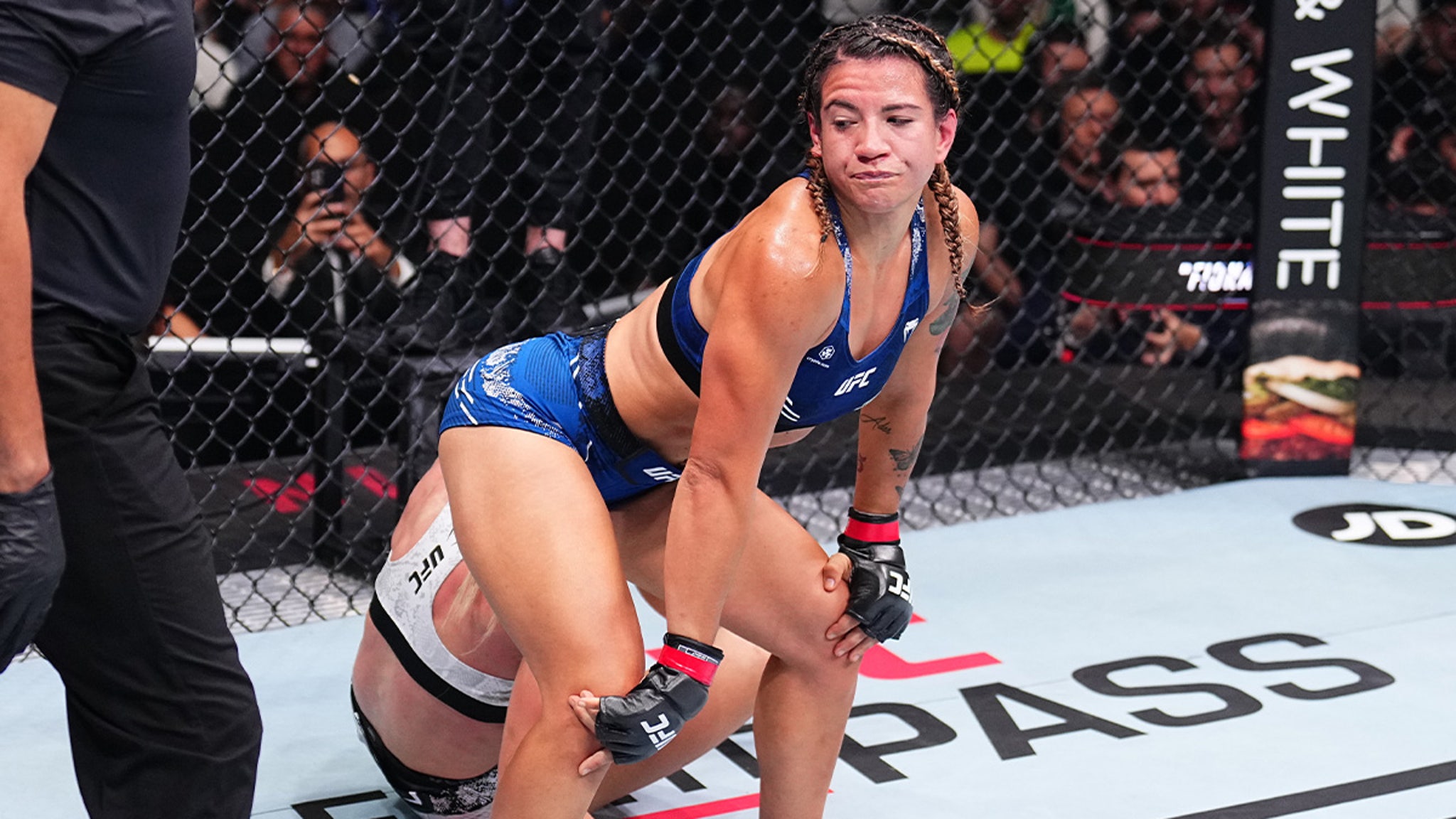 UFC Fighter Ailin Pérez Twerks In Opponents Face After Submission