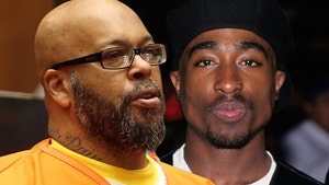 suge knight tupac gettty