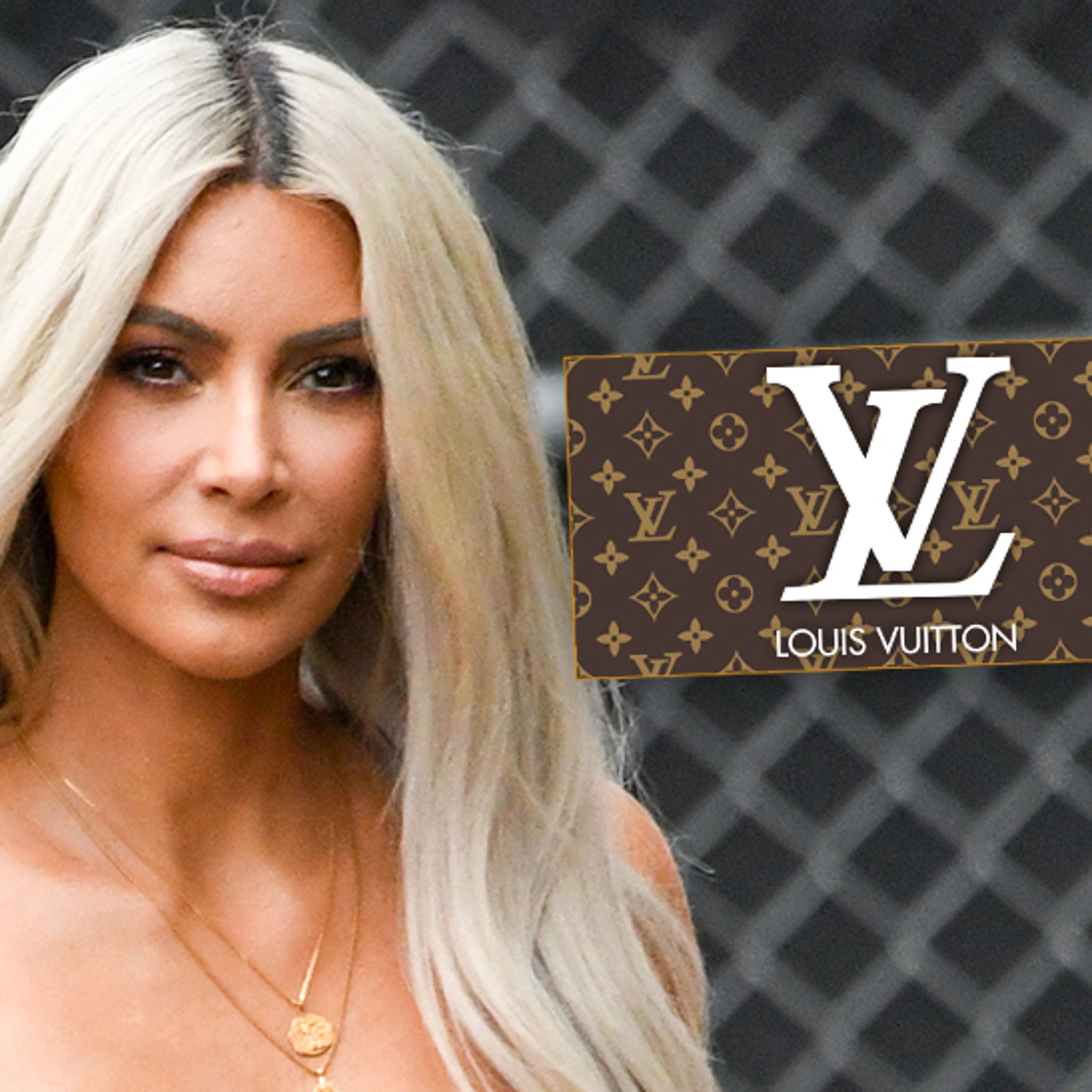 Kim Kardashian Broke Twitter With Her Louis Vuitton Trash Bins