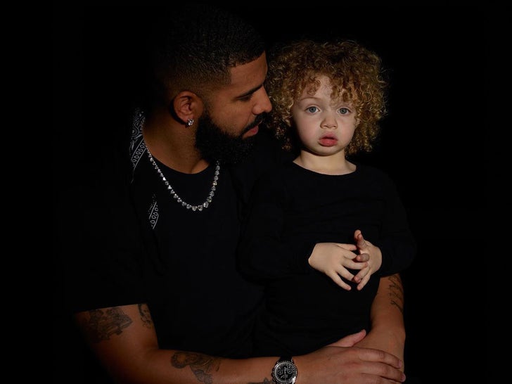 Drake And His Son Adonis