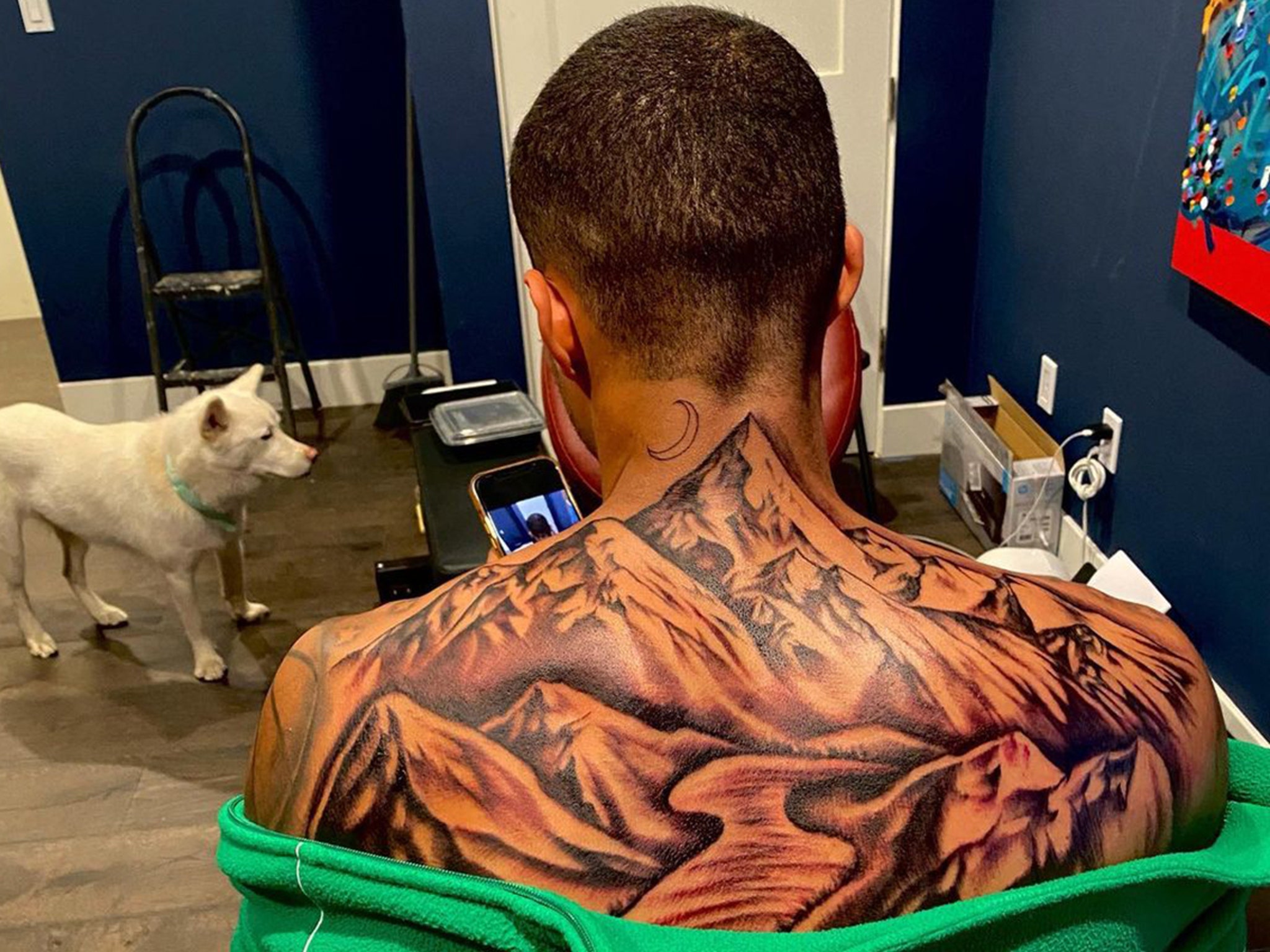 UFC news Alexander Volkovs huge back tattoo was expletive painful