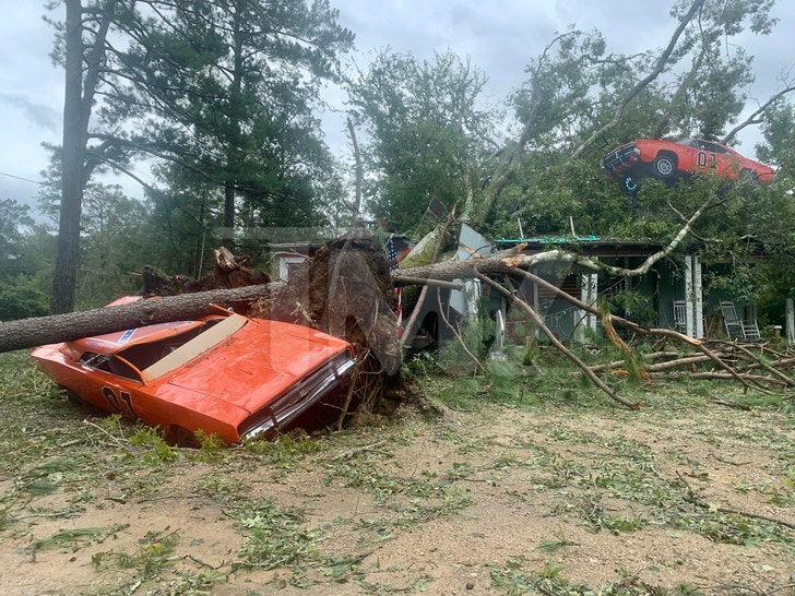 John Schneider Studios damaged in Hurricane Ida