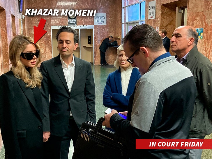 Khazar Momeni ap in court