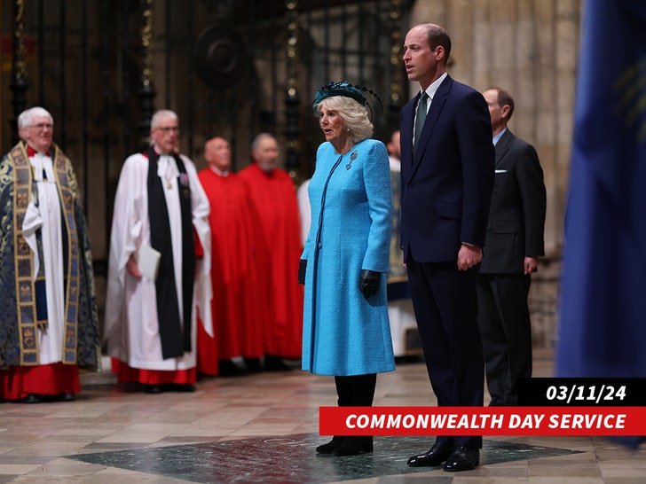 Prince William at the 2024 Commonwealth Day Service