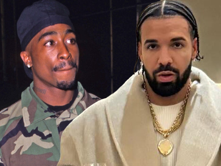 Le frère de Tupac Pans Drake utilise l'IA dans la bataille de Kendrick Lamar