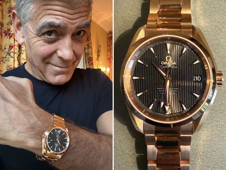 George Clooney s Omega Watch More Star Studded Items on Auction for Veterans