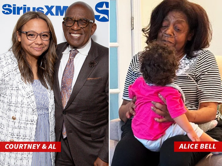 Courtney dan Al Roker Alice Bell