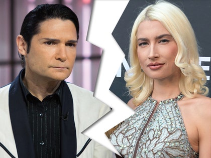 corey feldman and Courtney Anne Mitchell getty 1