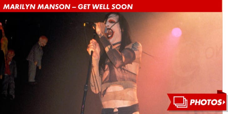 Marilyn Manson -- Performance Photos!