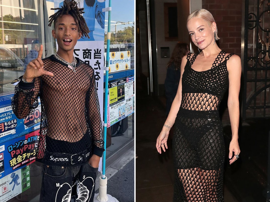 Jaden Smith vs. Lily Allen -- See-Through Style Edition