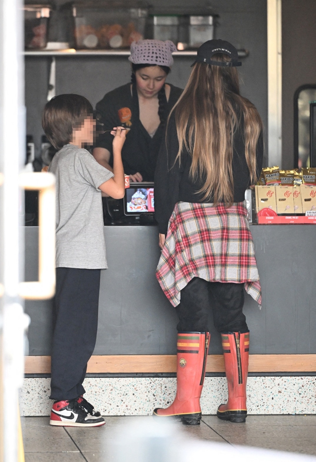 Nicole Curtis Out With Kid 0
