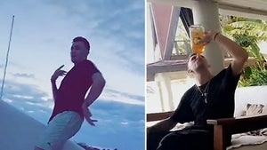 Johnny Manziel -- Chuggin' Fireball at 8AM ... Partying On Yachts (VIDEO)