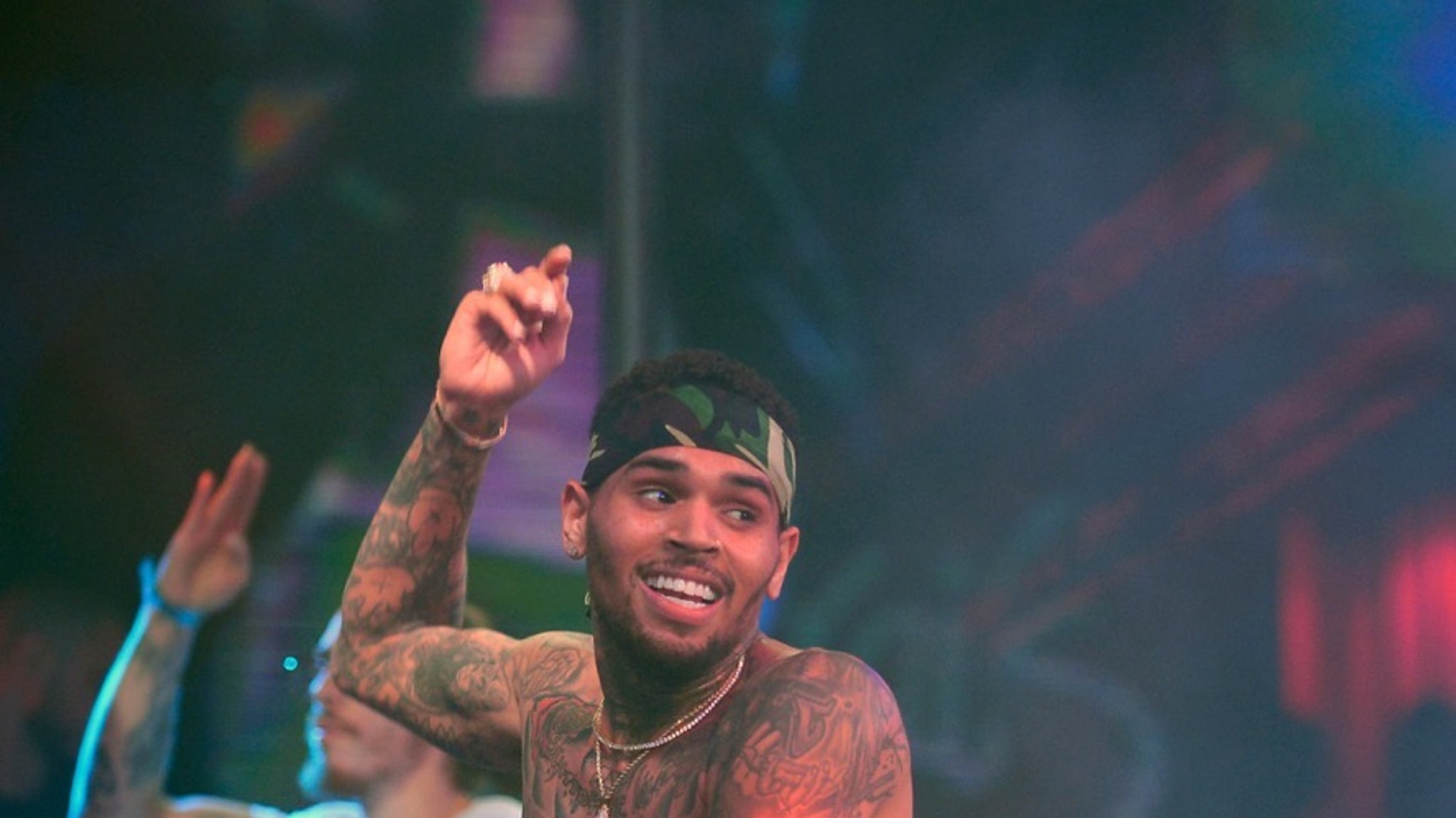 Chris Brown's Performance Photos