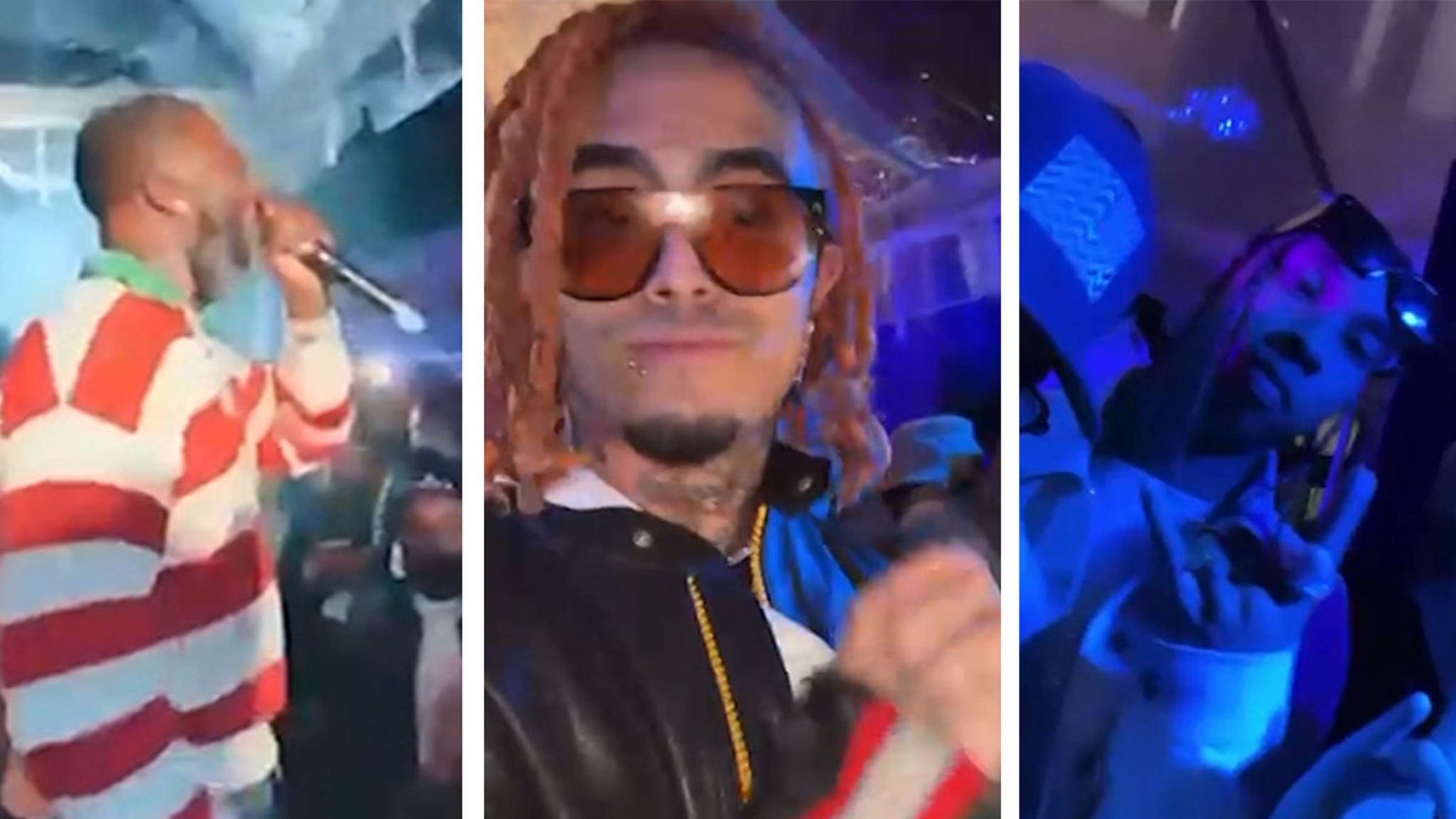 Gucci Mane, Tyga and other celebs throw big maskless Miami party