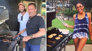 Celebrities Grilling -- Sizzlin' Stars!