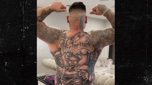 Boxing Star Andy Ruiz Gets Massive Backside Tattoo, Butt Cheeks Included!