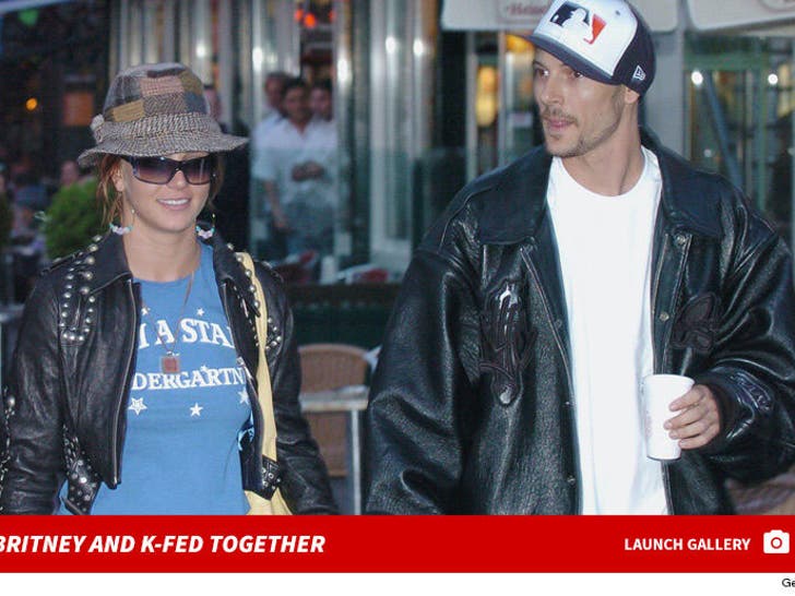 Britney Spears And Kevin Federline -- Together Photos