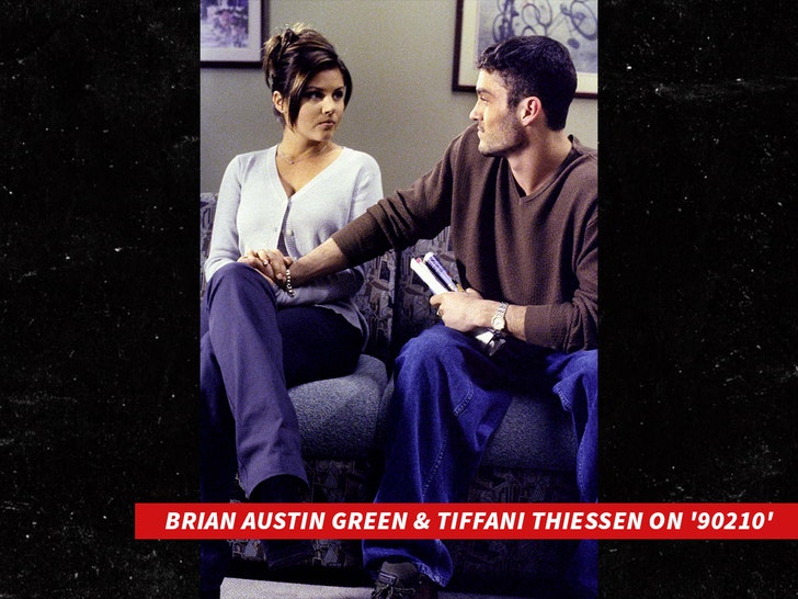 brian austin green and tiffani thiessen 90210
