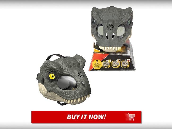 Mattel-Jurassic-World-Rebirth-T-Rex-Rage-N-Roar-Mask-Jurássico-World-Merch-Main