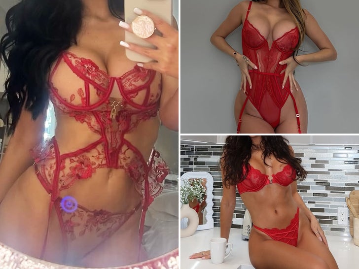 Red-Hot Lingerie Ladies -- Guess Who!
