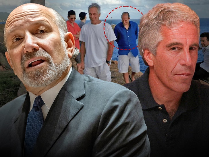 Howard Lutnick e Jeffery Epstein Arquivos Epstein Getty 1