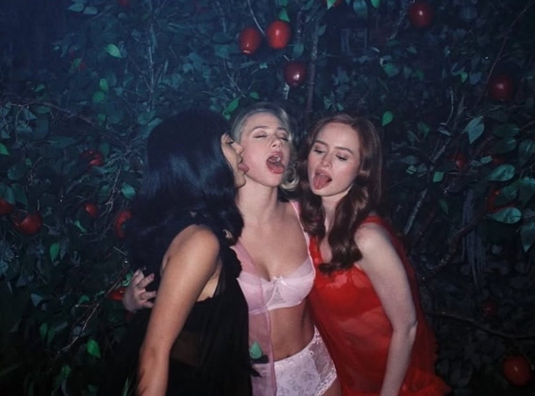 Camila Mendes, Lili Reinhart and Madelaine Petsch