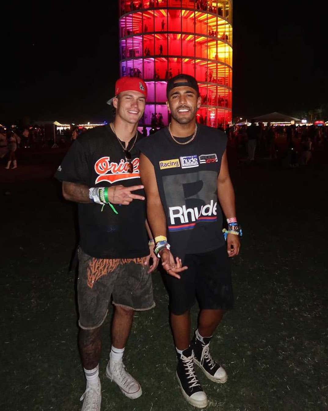 Mark Estes and Kendall Washington