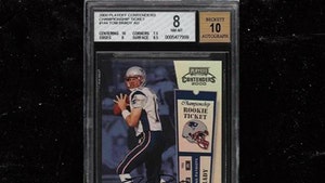 Tom Brady Rare Autographed Rookie Card Sells for$1.3 Million