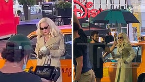 Madonna Struts Her Stuff During Overnight VMA Shoot in Times Square
