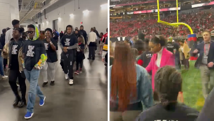 Metro Boomin Presents Single Moms Are Superheroes Campaign At Falcons  Game [PHOTOS] - AllHipHop