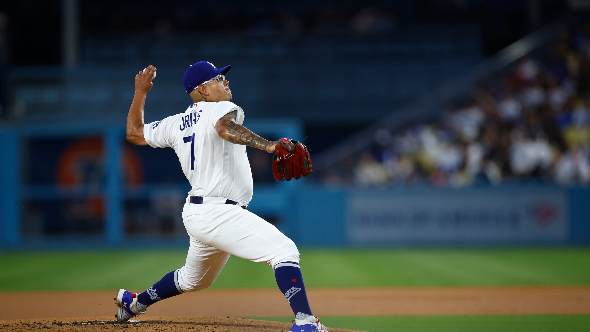 Julio Urias in Action