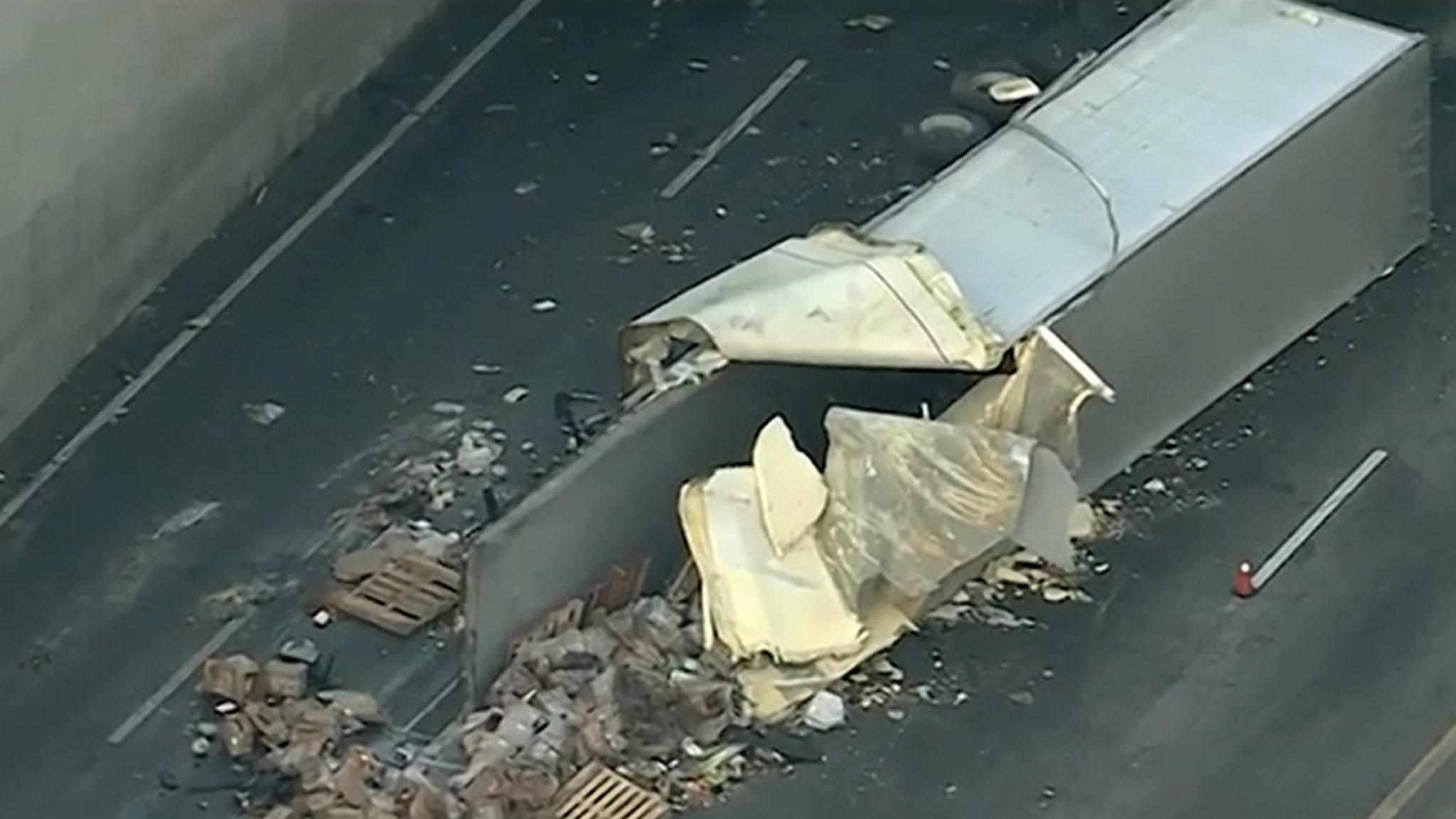 Egg Truck Crashes in L.A., Nightmare for Grocery Prices and Traffic