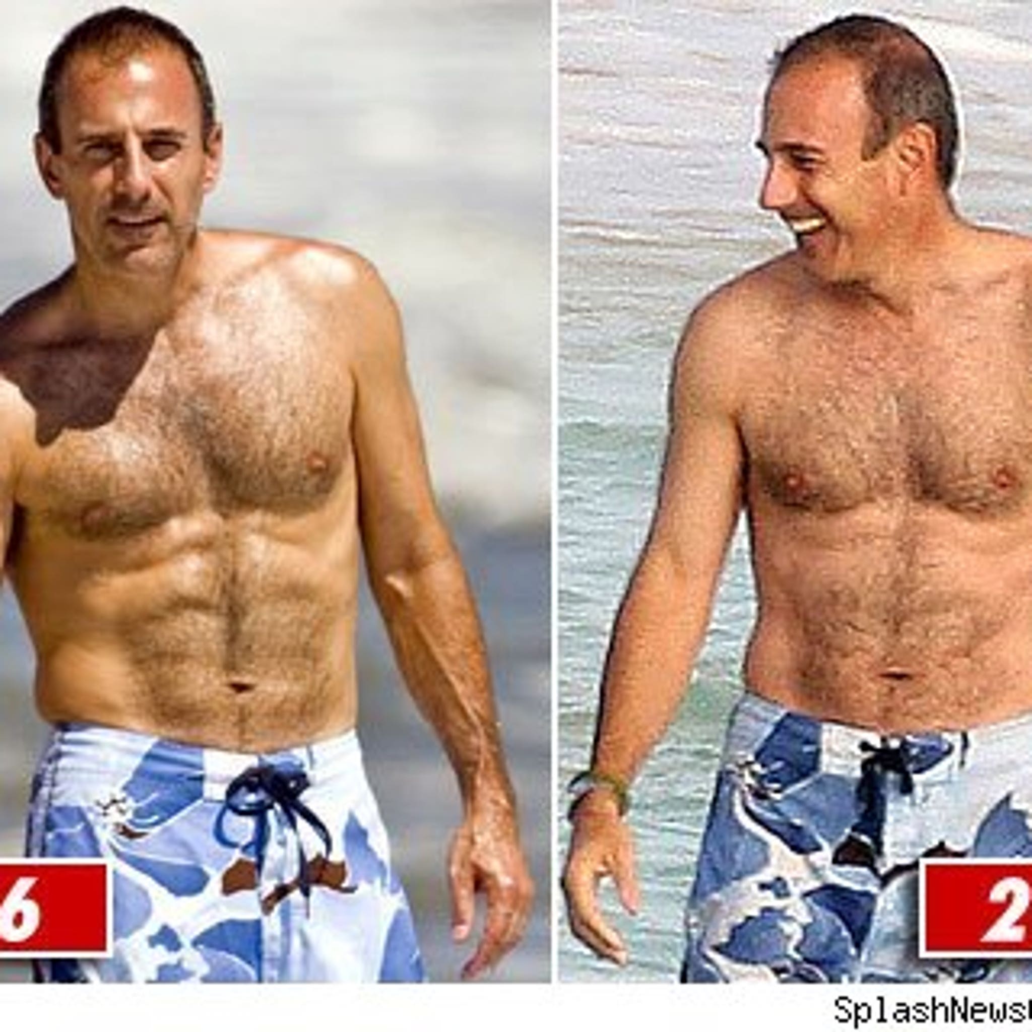 Lauer Abs-olutely Needs a New Swimsuit