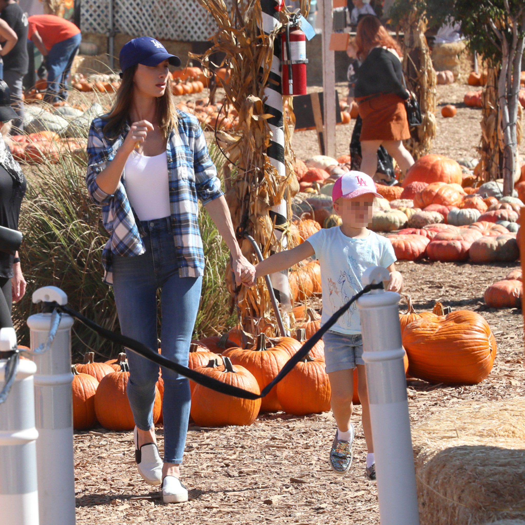 Jeremy Renners Ex Takes Daughter to Pumpkin Patch Amid Custody Battle