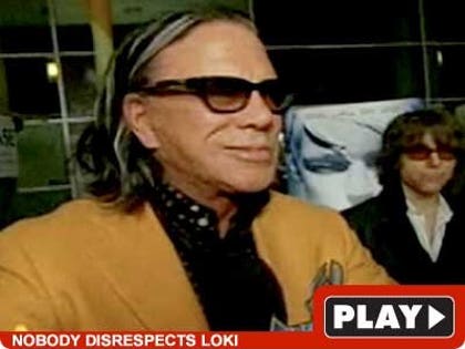 Mickey Rourke -- play video