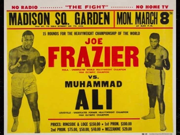 joe frazier vs Muhammad Ali