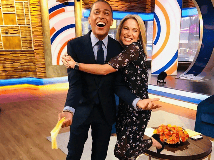 Los Angeles Daily Chronicle T.J. Holmes and Amy Robach