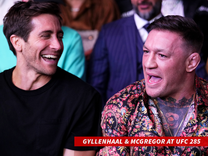 Gyllenhaal & McGregor At UFC 285