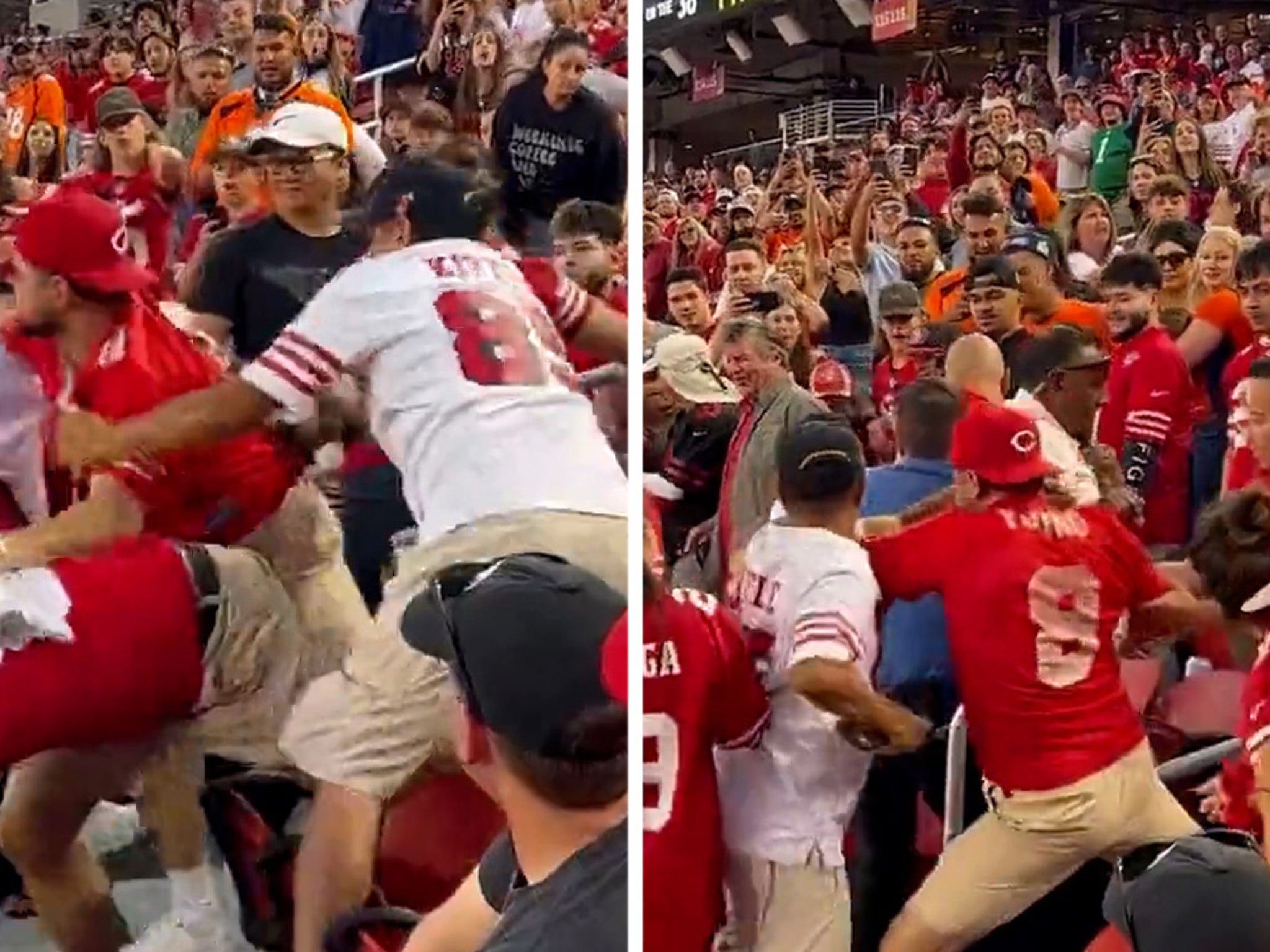WATCH: Massive Fight Breaks Out In Final Minutes Of NFC