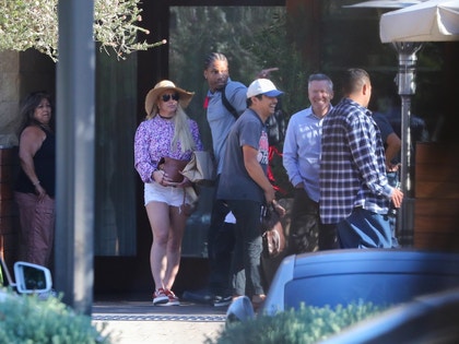 Britney Spears With Paul Soliz Together At The Soho House In Malibu Photos 3